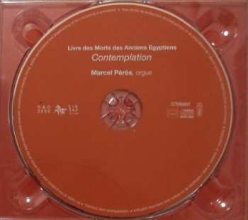 CD Marcel Pérès: Contemplation (Livre Des Morts Des Anciens Egyptiens) DIGI