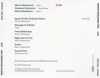 CD Marcin Wasilewski Trio: Live