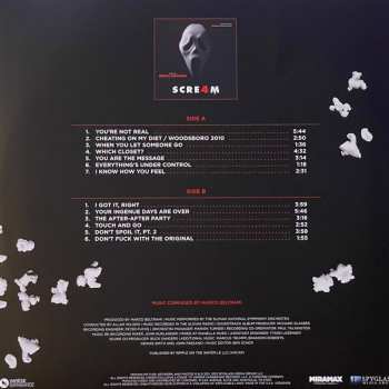 4LP/Set di cofanetti Marco Beltrami: Scream (Original Motion Picture Soundtracks) LTD | CLR