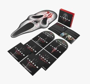 6CD/Set di cofanetti Marco Beltrami: Scream (Original Motion Picture Soundtracks) DLX | LTD | PIC