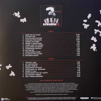 4LP/Set di cofanetti Marco Beltrami: Scream (Original Motion Picture Soundtracks) LTD | CLR