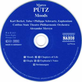 CD Marco Pütz: Moods