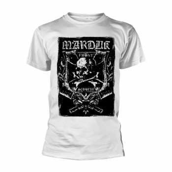 Merch Marduk: Maglietta Frontschwein (white)