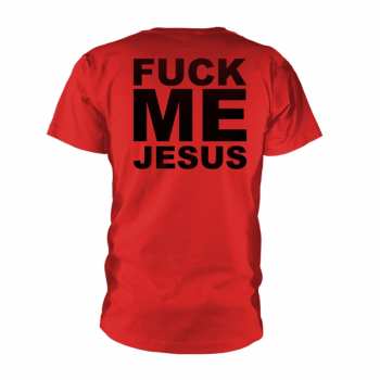 Merce Marduk: Tričko Fuck Me Jesus (red) S