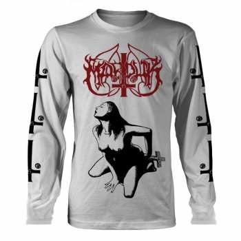 Merch Marduk: Maglietta a maniche lunghe Fuck Me Jesus (white)