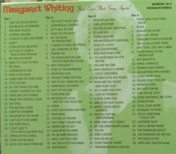 4CD/Set di cofanetti Margaret Whiting: There Goes That Song Again! - The Songbook And The Legacy