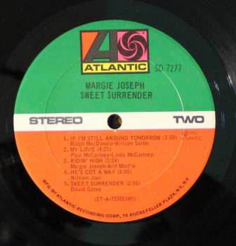 CD Margie Joseph: Sweet Surrender