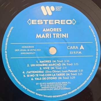 LP/CD Mari Trini: Amores