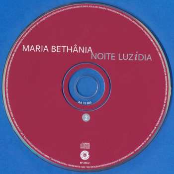 CD Maria Bethânia: Noite Luzidia Vol. 2