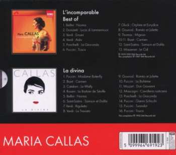 2CD Maria Callas: L' Incomparable Best Of / La Divina