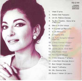 CD Maria Callas: Oh Donna Mia