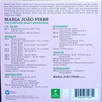 17CD/Set di cofanetti Maria-João Pires: The Complete Erato Recordings