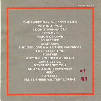 CD Mariah Carey: Best Ballads