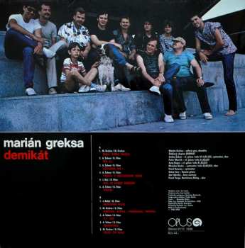 LP Marián Greksa: Marián Greksa Demikát