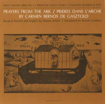 CD Marian Seldes: Prayers From The Ark: French And English Poems