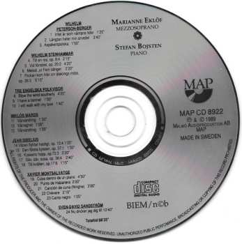 CD Marianne Eklöf: Songs