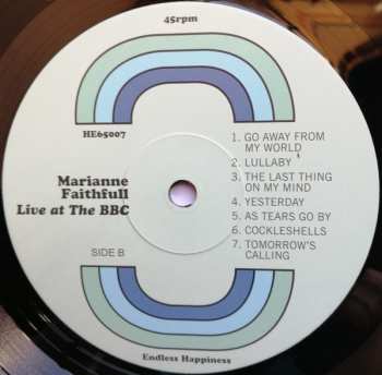 LP Marianne Faithfull: Live At The BBC