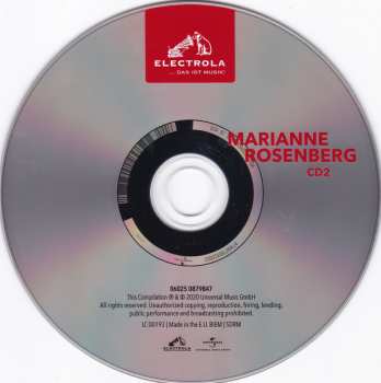 3CD/Set di cofanetti Marianne Rosenberg: Marianne Rosenberg