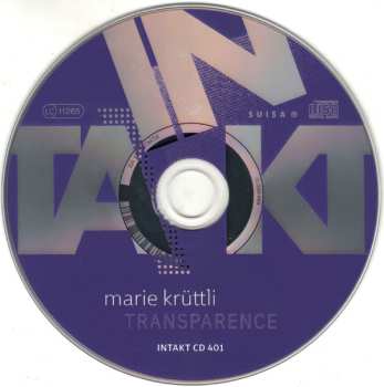 CD Marie Krüttli: Transparence