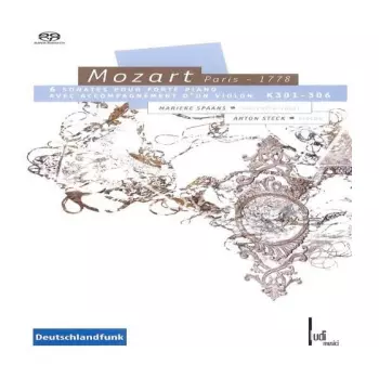  Mozart, Paris 1778 - 6 Sonates Pour Forté Piano Avec Accompagnement D'Un Violon K301 - 306
