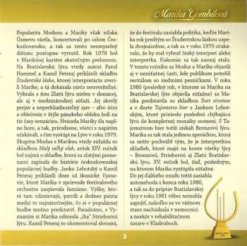 CD Marika Gombitová: Bratislavská Lýra