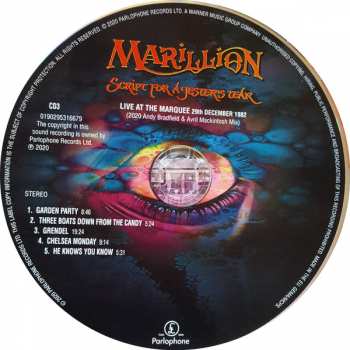 4CD/Blu-ray Marillion: Script For A Jester's Tear DLX | LTD