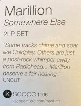 2LP Marillion: Somewhere Else