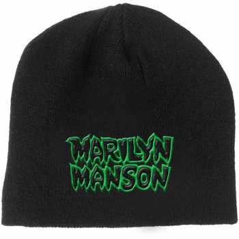 Merch Marilyn Manson: Berretto Logo Marilyn Manson