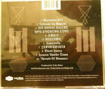 CD Marilyn Manson: Heaven Upside Down