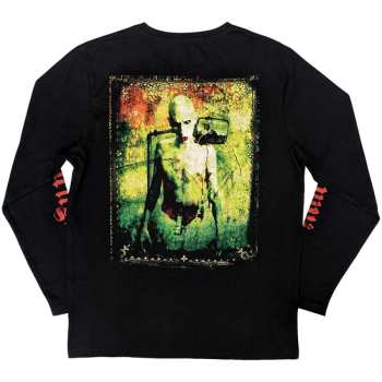 Merce Marilyn Manson: Marilyn Manson Unisex Long Sleeve T-shirt: Death (back & Sleeve Print) (small) S