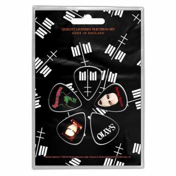 Merch Marilyn Manson: Set di plettri Mm 