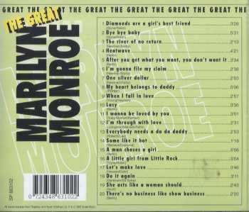 CD Marilyn Monroe: The Great Marilyn