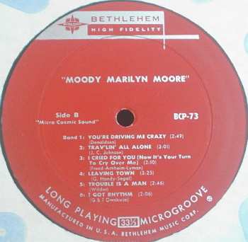 CD Marilyn Moore: Moody