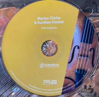 CD Aurélien Pontier: Post Scriptum . 18 Miniatures For Violin. Tribute To Heifetz & Kreisler
