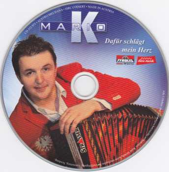 CD Mario Karnahsnigg: Dafür Schlägt Mein Herz
