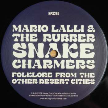 LP The Rubber Snake Charmers: Folklore From The Other Desert Cities