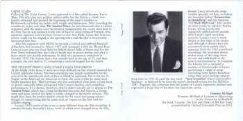 CD Mario Lanza: The Student Prince
