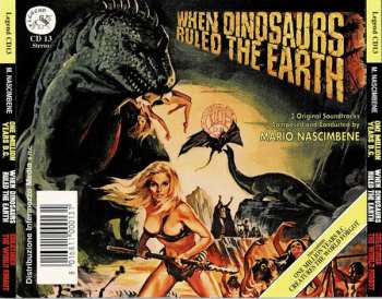 CD Mario Nascimbene: One Million Years B.C. / When Dinosaurs Ruled The Earth / Creatures The World Forgot (3 Original Soundtracks)