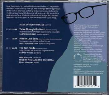 CD Mark-Anthony Turnage: Twice Through The Heart | Hidden Love Song | The Torn Fields