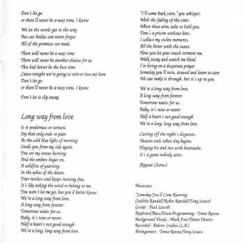 CD Mark Free: Long Way From Love