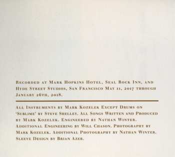 2CD Mark Kozelek: Mark Kozelek