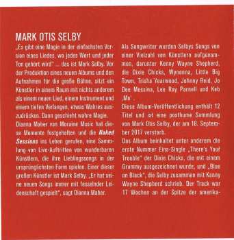 CD Mark Selby: Naked Sessions