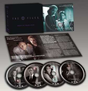 4CD/Set di cofanetti Mark Snow: The X Files: Volume Three (Original Soundtrack From The Fox Television Series) LTD