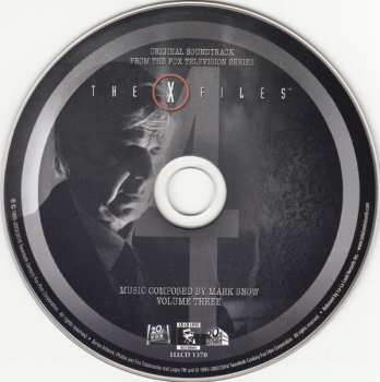 4CD/Set di cofanetti Mark Snow: The X Files: Volume Three (Original Soundtrack From The Fox Television Series) LTD