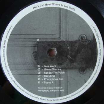 LP Mark Van Hoen: Where Is The Truth