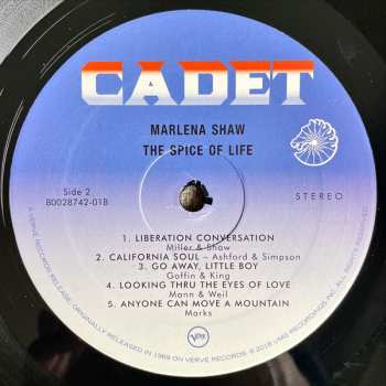 LP Marlena Shaw: The Spice Of Life