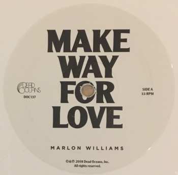LP Marlon Williams: Make Way For Love CLR | LTD