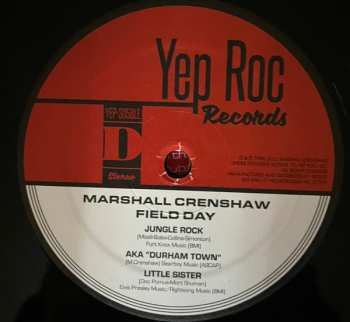 2LP Marshall Crenshaw: Field Day LTD | DLX