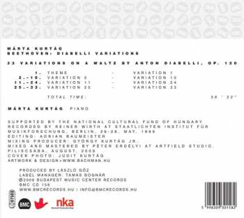 CD Ludwig van Beethoven: Diabelli Variations
