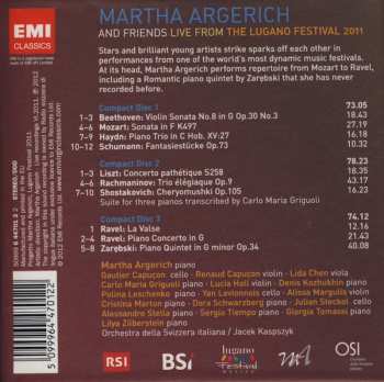 3CD/Set di cofanetti Martha Argerich And Friends: Live From Lugano 2011